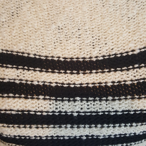 Tan Sweater with Black Stripes - Picture 6 of 6